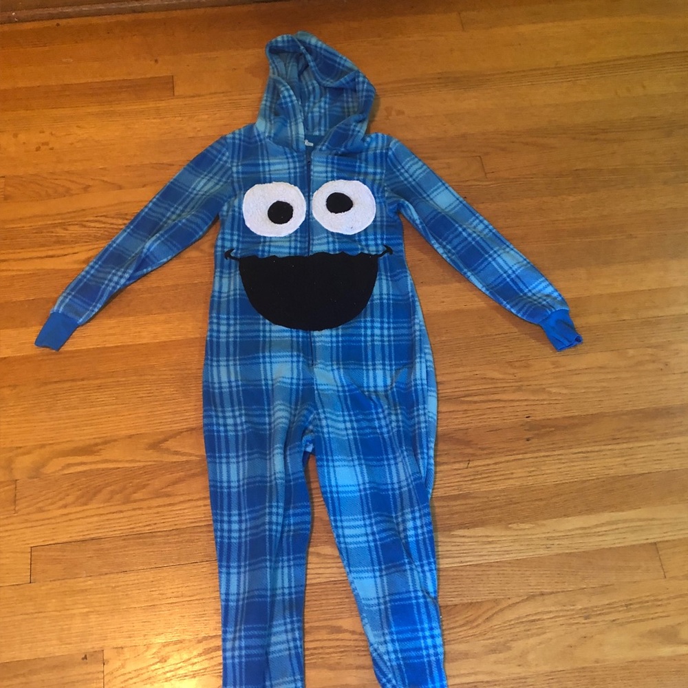 Cookie Minster hooded pajamas